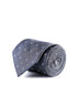Flower Medallion Microfiber Tie