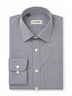Grey Cotton Blend Regular Fit Shirt
