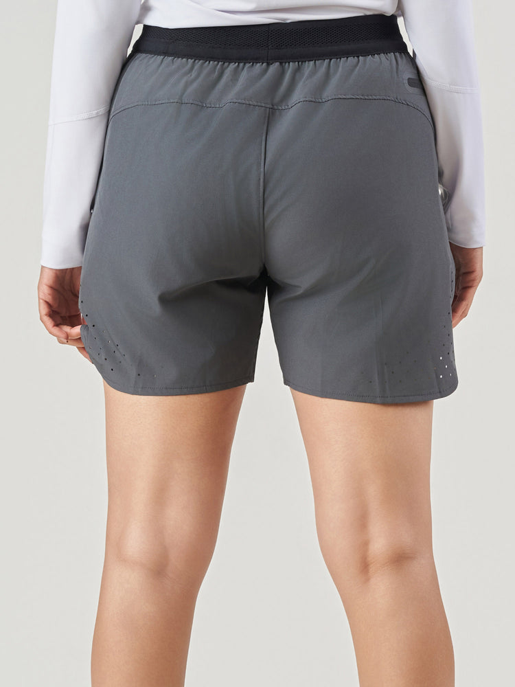 Unisex Training Shorts with Mesh Waistband