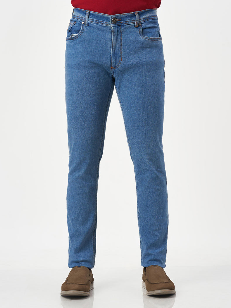 Light Blue Regular Fit Jeans