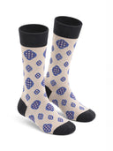 Light Beige Bamboo Cotton Crew Socks