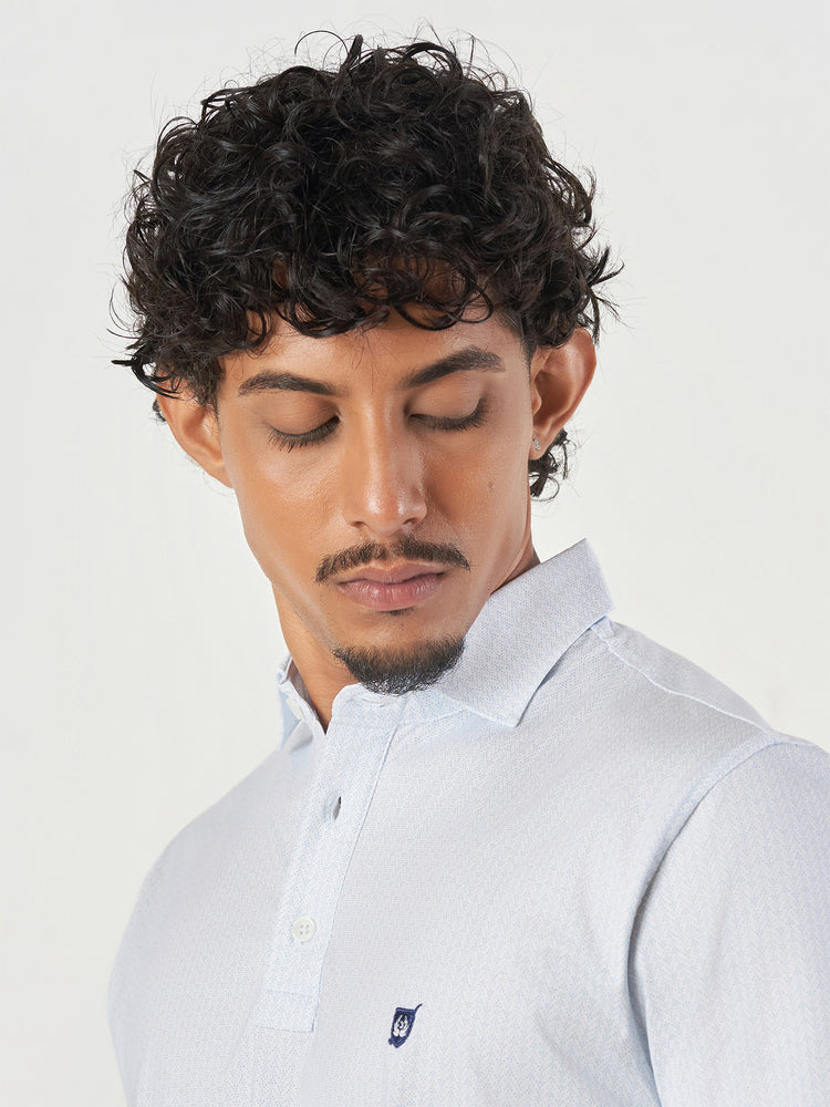 Light Blue Polo T-Shirt