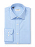 Light Blue Cotton Blend Regular Fit Shirt