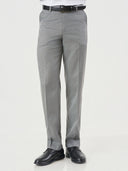 Plain Polyester Viscose Regular Fit Trousers