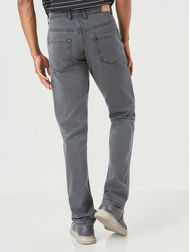 Light Grey Regular Fit Jeans
