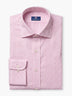 Light Pink Checked Cotton Custom Shirt