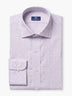 Light Purple Checked Cotton Custom Shirt