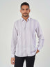Light Purple Design Cotton Tailor Fit Shirt