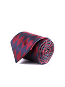 Harlequin Check Tie