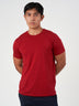 Maroon Plain Round Neck T-Shirt