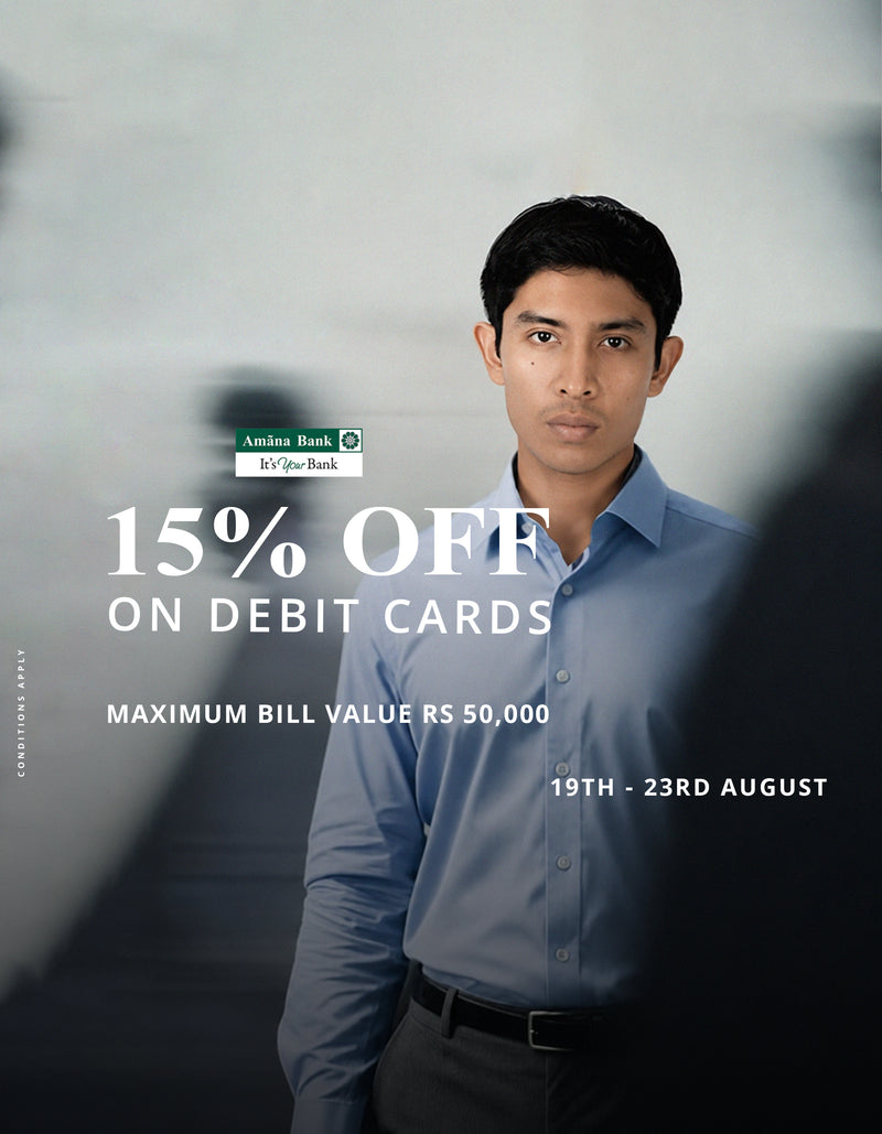 15% OFF WITH AMANA BANK DEBIT CARDS