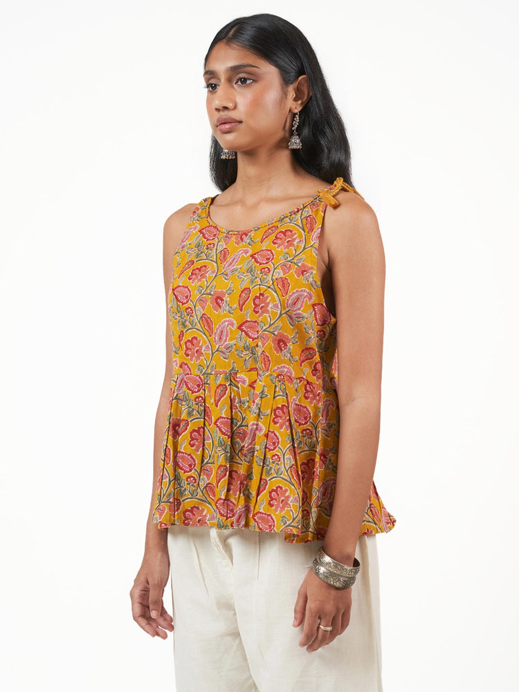 Cotton Screen Print Kurti Set