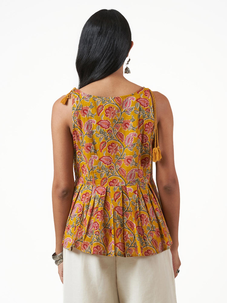 Cotton Screen Print Kurti Set