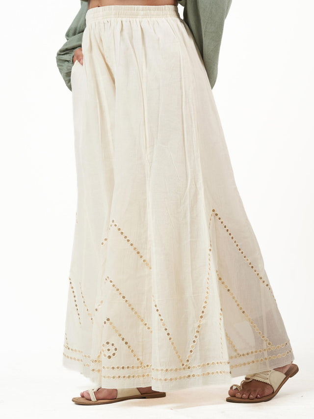 Khaadi Cotton Flared Pants