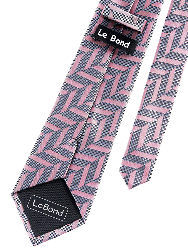 Geometric Microfiber Tie