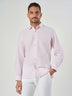 Striped Cotton Linen Regular Fit Shirt