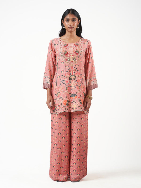 Viscose Cotton Printed Cord Set