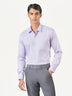 Purple Long Sleeve Formal Shirt