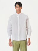 White Plain Cotton Casual Kurtha