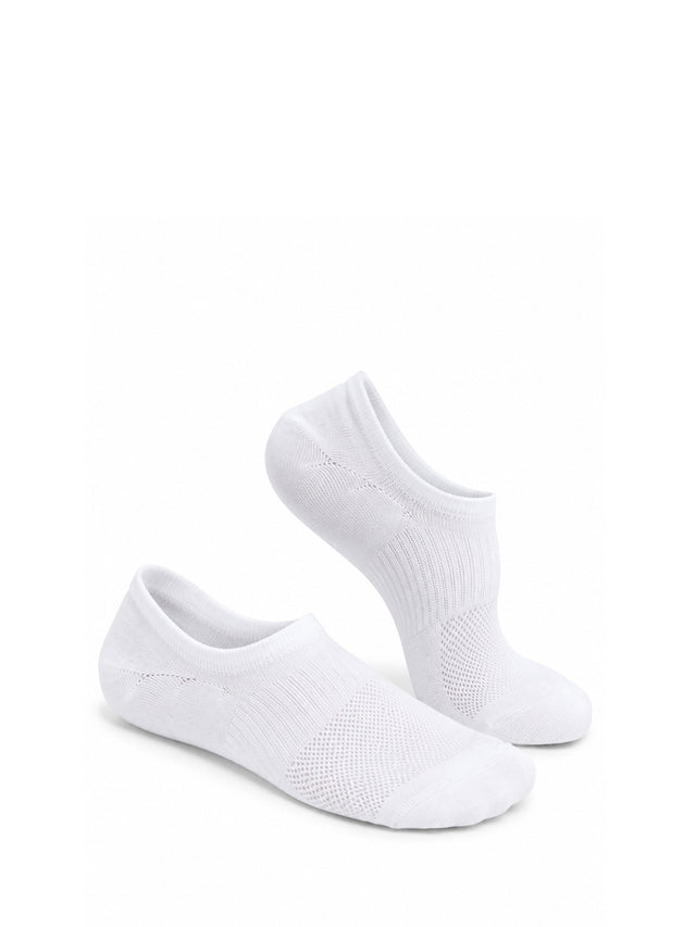 Cushioned Seamless No-Show Training Socks