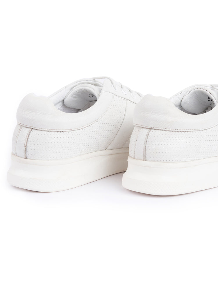 Genuine Leather Lightweight Lace-Up Shoes
