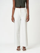 Regular Fit Linen Blend Trousers