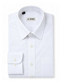White Cotton Rich Parker Collar Shirt
