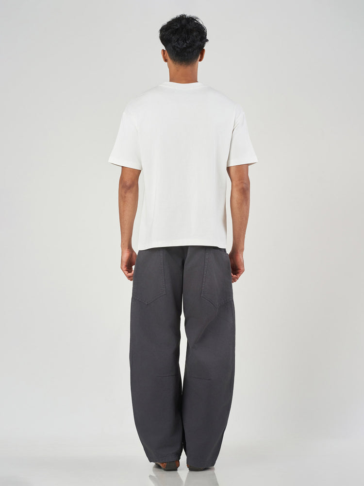 White Plain Regular Fit Cotton Shirt