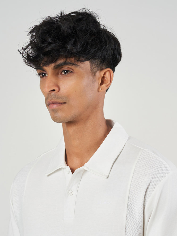 White Plain Regular Fit Cotton T-Shirt