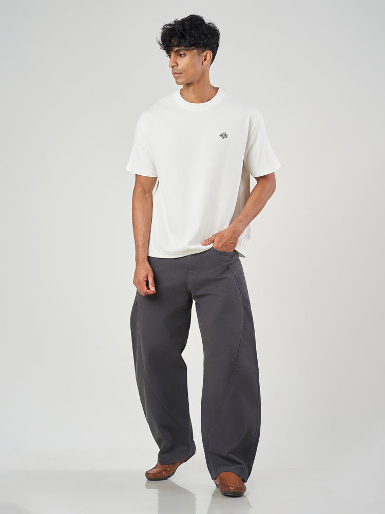 White Plain Regular Fit Cotton Shirt