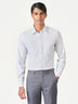 White Birdseye Weave Formal Shirt